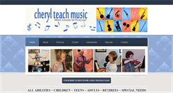 Desktop Screenshot of cherylteachmusic.com